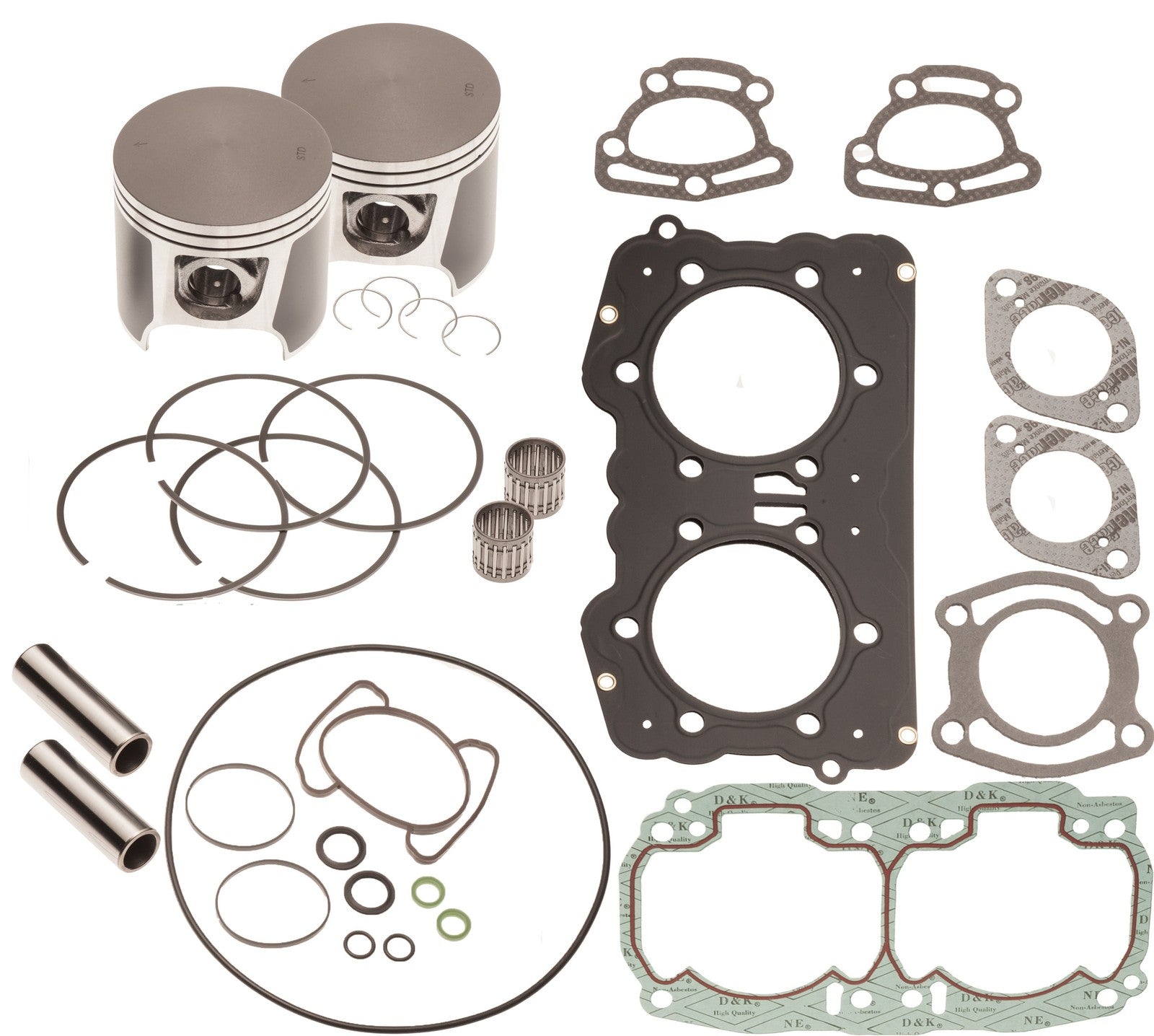 Sea-Doo Top End Rebuild Piston Gasket Kit 951 DI XP GTX RX LRV 1.00mm by Sea-Doo