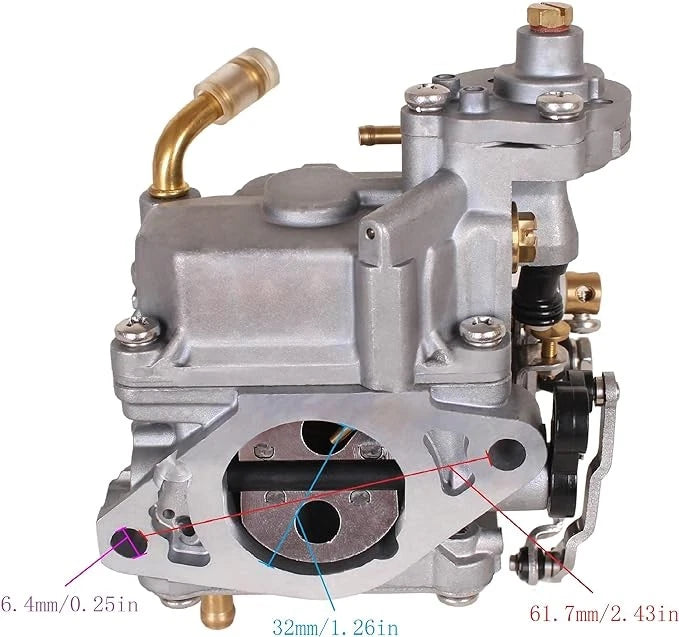 Carburetor for Mercury Mariner 15HP 4-Stroke Outboard Motor