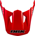 Fly Racing Kinetic Dbk Helmet Visor For Offroad X-large & 2x-large