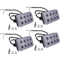 4x Led Work Lights Headlight V0511-53510 For Kubota Svl75-2 Svl90