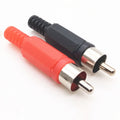 RCA Male Connectors for Audio Video Systems