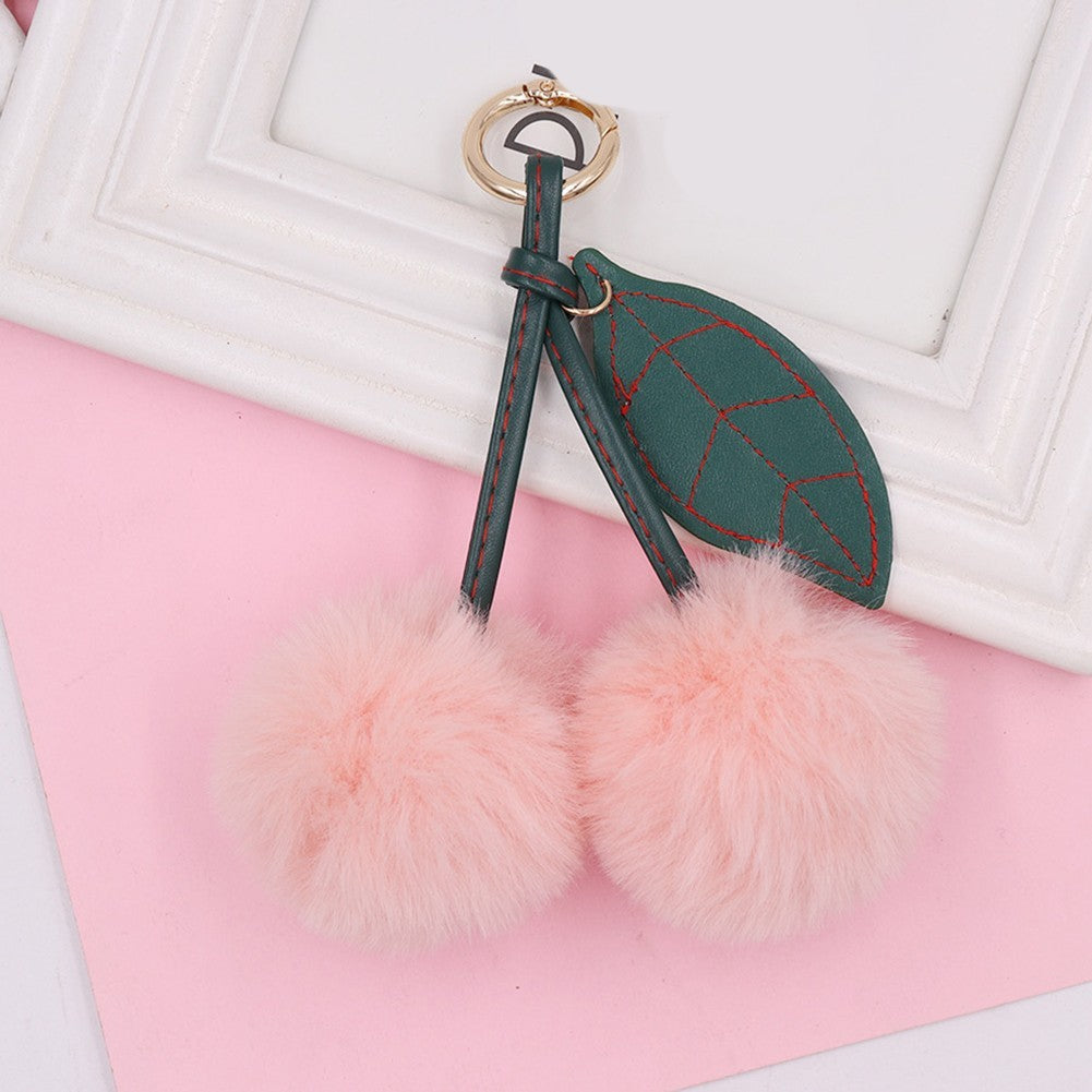 Cherry Plush Keychain for Accessories