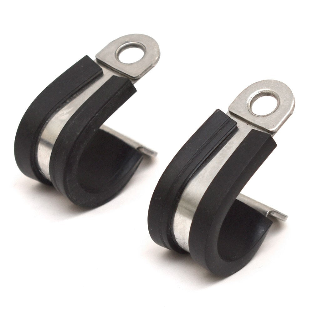 Boat Marine Cable Hose Clamps 1/2 Inch Stainless