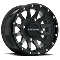 Raceline Trophy Wheel 15x7 4/156 5+2 +10mm Black – Fits Polaris Rzr