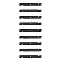 Qty 9: Notched High Lift Mower Blade Fits Bad Boy Replaces 038-2007-00