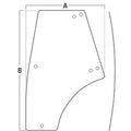 A-ce18612 Glass, Door (Lh); Tinted