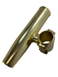 Tigress Gold Aluminum Steel Rod Holder For 1 1/2in Od Pipe Horizontal