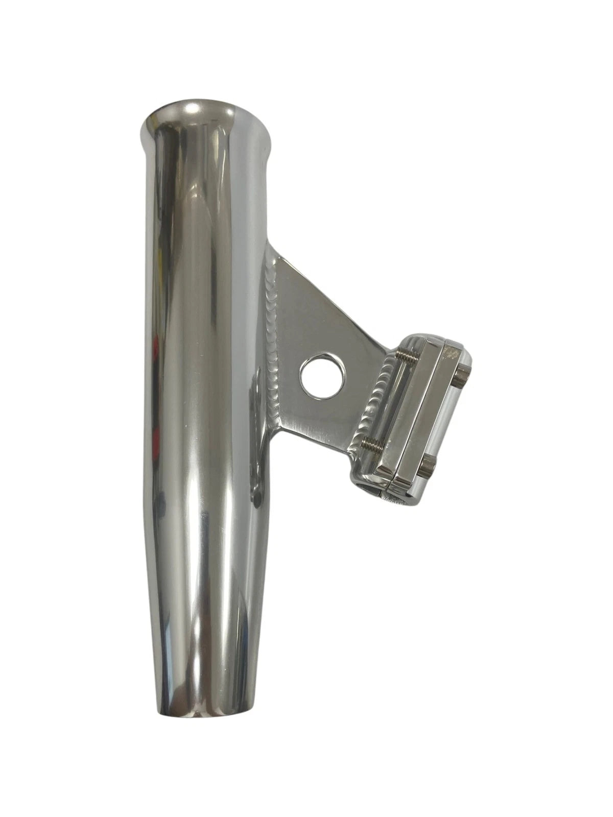 Tigress Silver Aluminum Rod Holder For 3/4" Od Pipe Fixed Angled