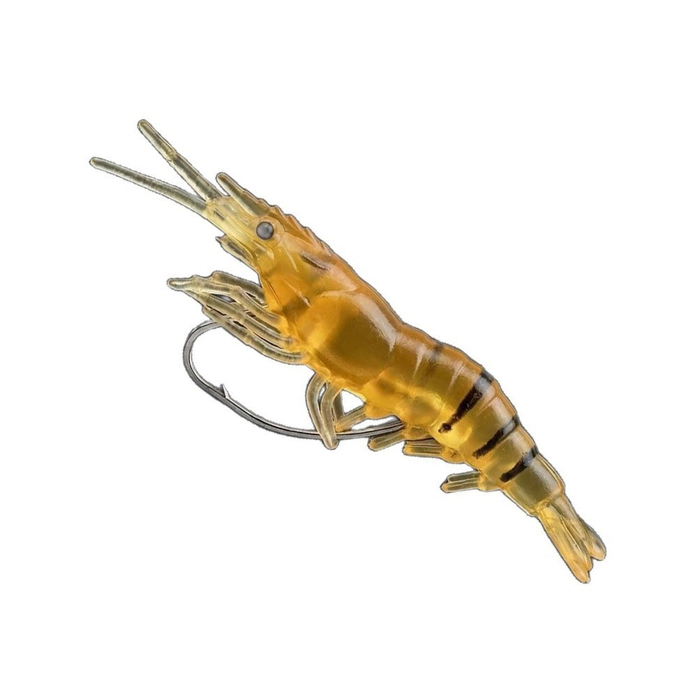 Long Shank Hook Soft Flexible PVC Bait