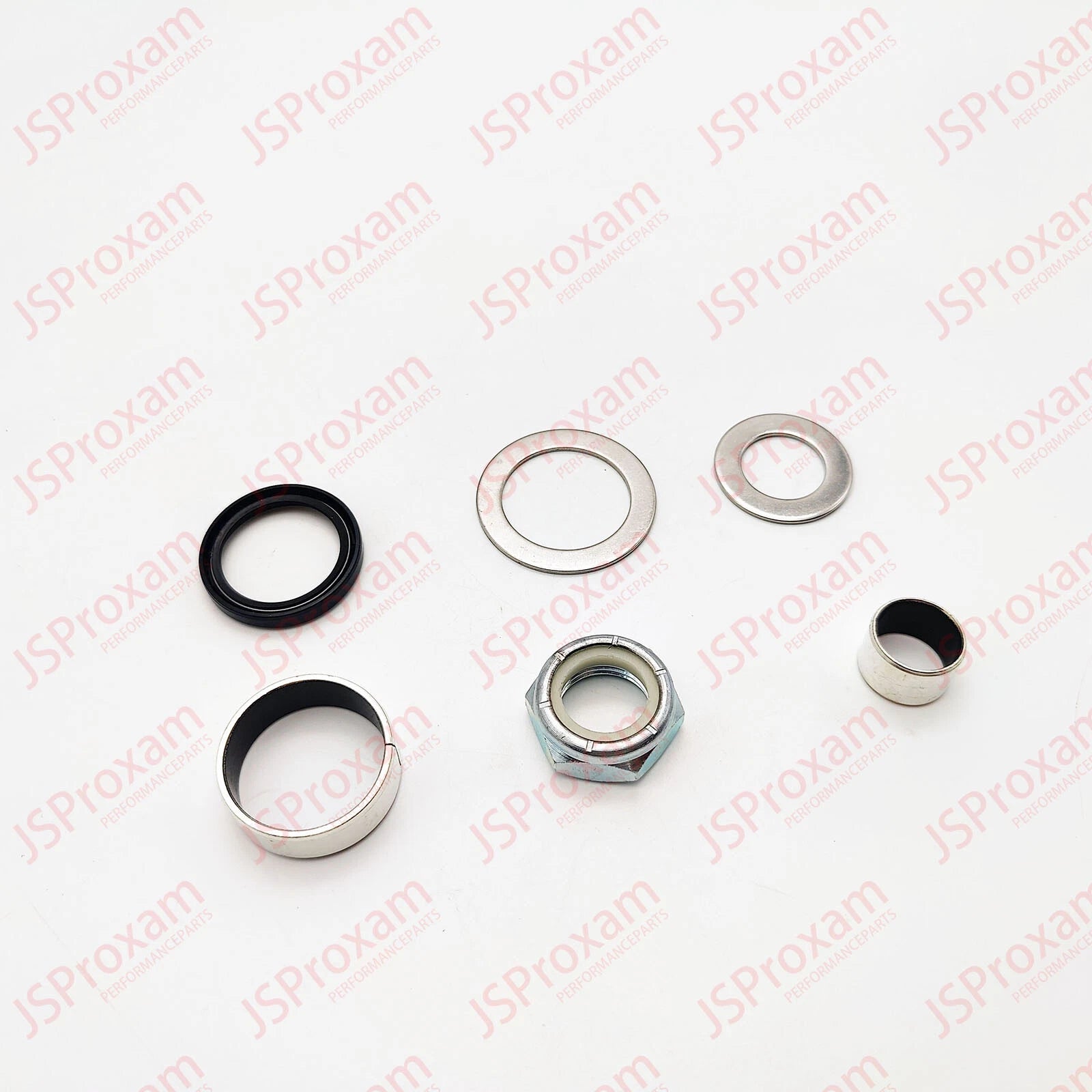 26-8m2005029 Gimbal Steer Arm Shaft Seal Bushing & Washer Nut Kit Fit
