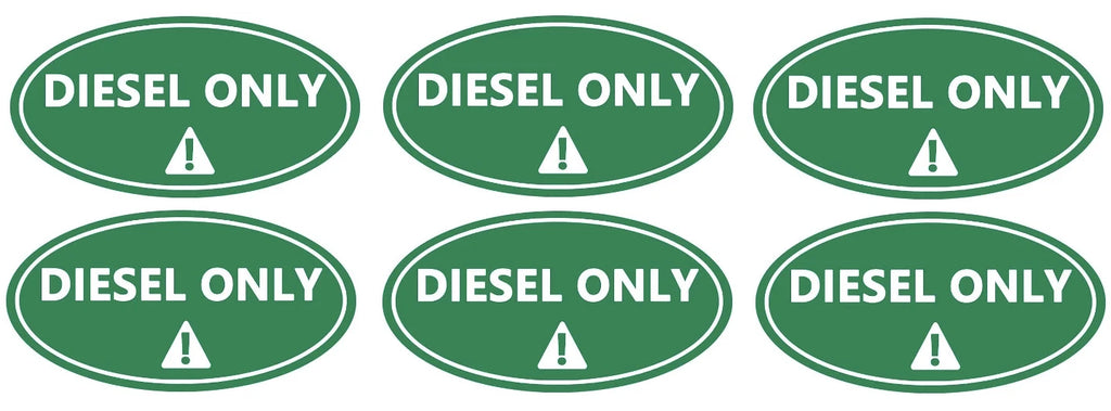 Diesel Only Sticker Decal – Weatherproof Vinyl