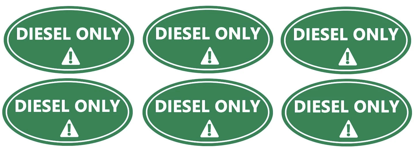 Diesel Only Sticker Decal – Weatherproof Vinyl