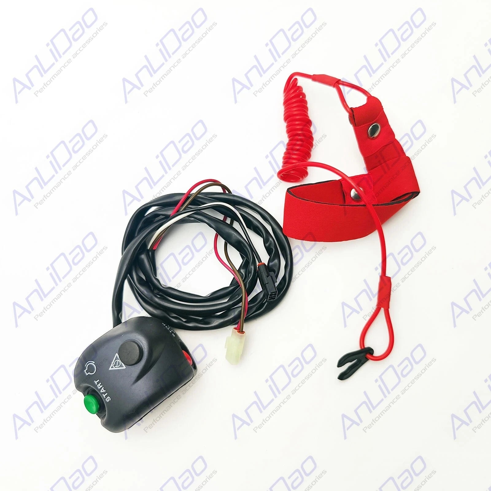 Fit Yamaha Waverunner Handlebar Start Stop Kill Switch Box & Lan