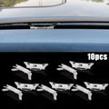 For Moulding Drip Rail Clips Roof Weather Strip 10pcs /Set 2003-2007