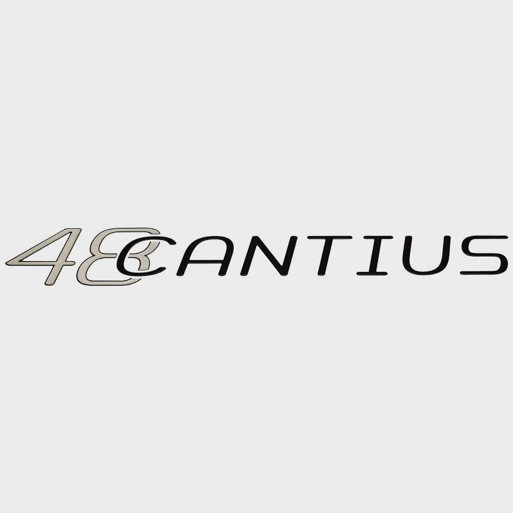 Cruisers Boat Raised Emblem Decal 48 Cantius Sticker Black by Cruisers