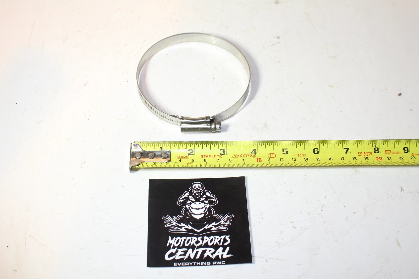 Hose Clamp 316 Stainless Size 52 Min 2-3/4" Max 3-3/4 13694 Scandvic