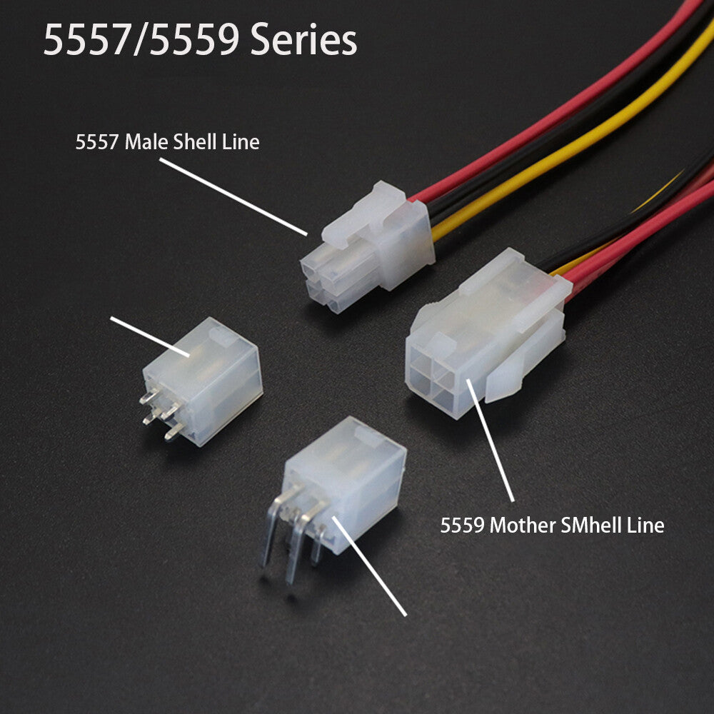 5557 Male Cable Connector 2Pin-24pin