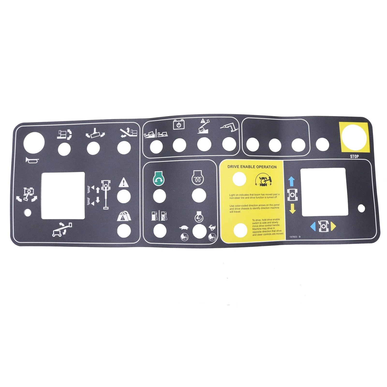Platform Control Panel Decal 147603gt 147603 For | Hook & Hull Co