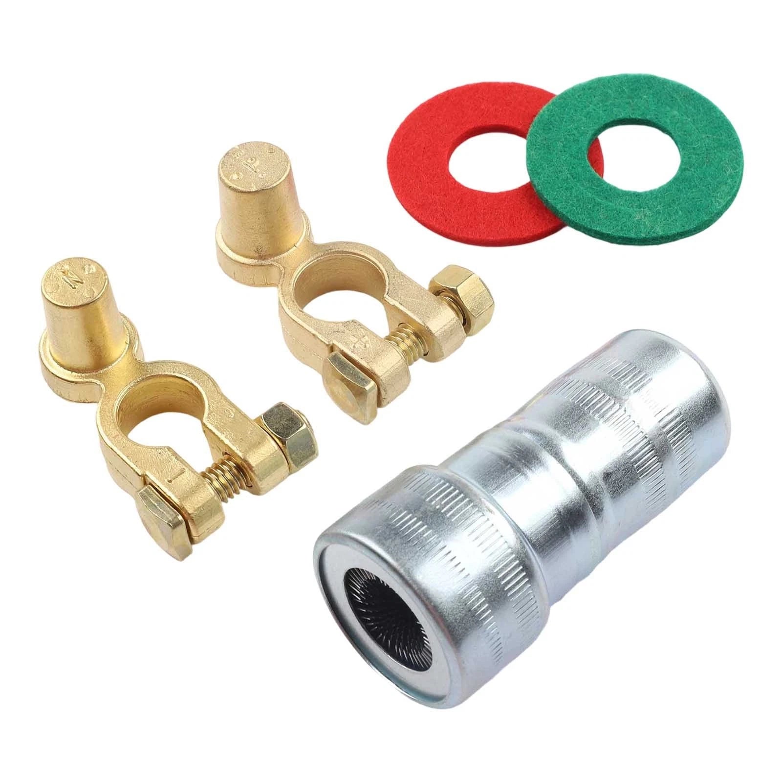 Dual Functionality Positive Negative Top Post Connectors For Auto