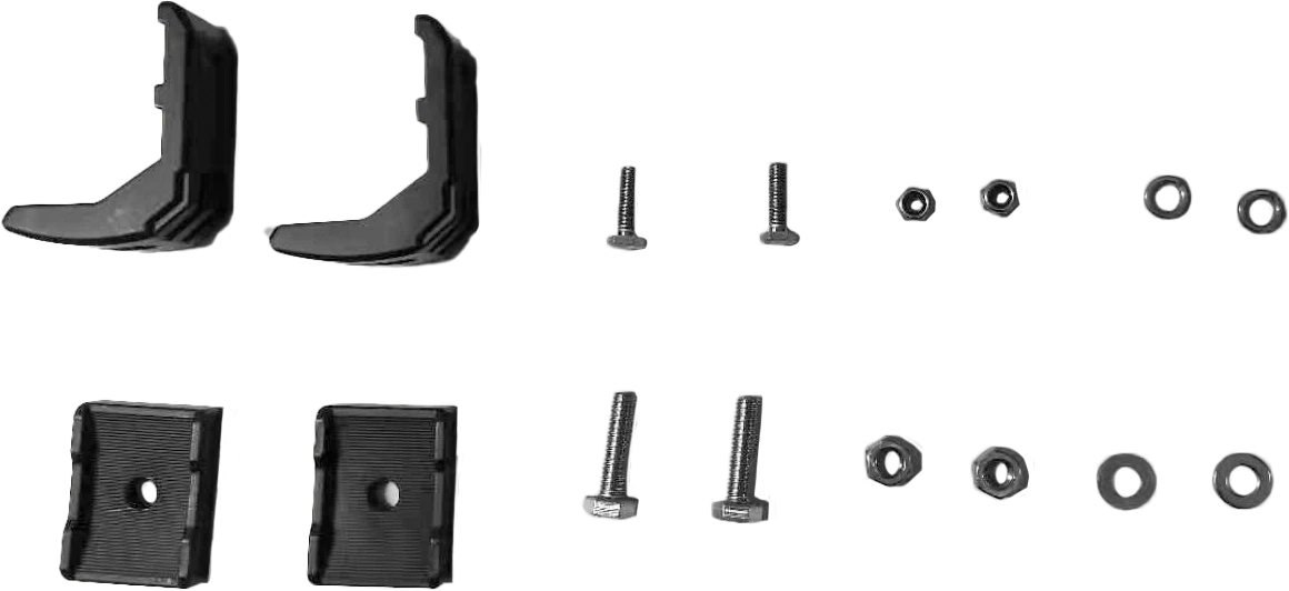 Open Trail B15 Back Bracket Kit For Atv Utv Pod Lights 2010-2023