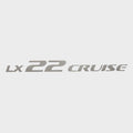 G3 SunCatcher Boat Decal 73404967 | LX 22 Cruise Silver StickerOpens i