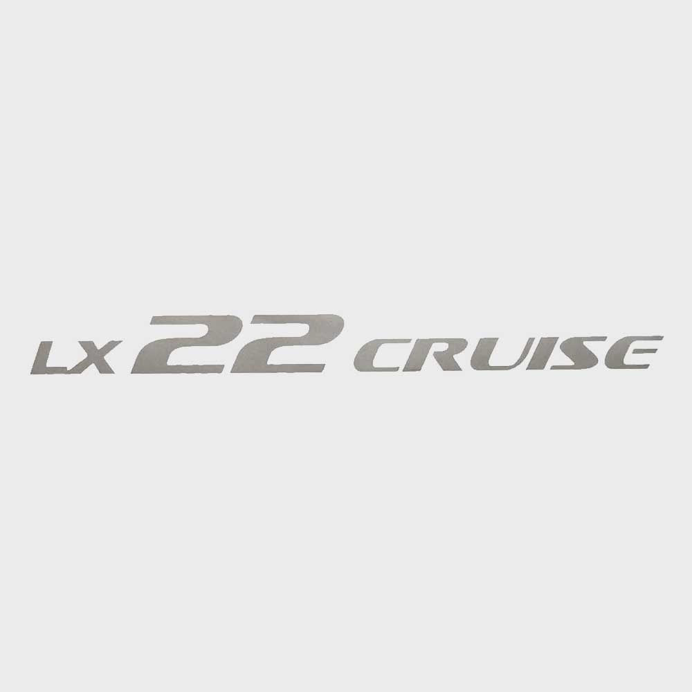 G3 SunCatcher Boat Decal 73404967 | LX 22 Cruise Silver StickerOpens i