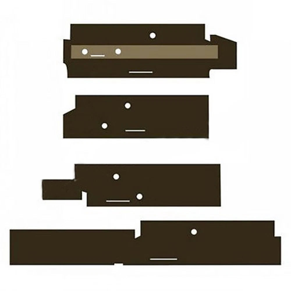 Cr504p New Brown Cab Post Kit Fits John Deere Tractor 8450 8650 8850