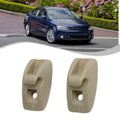 Sun Visor Support Clip Retainer Beige Plastic