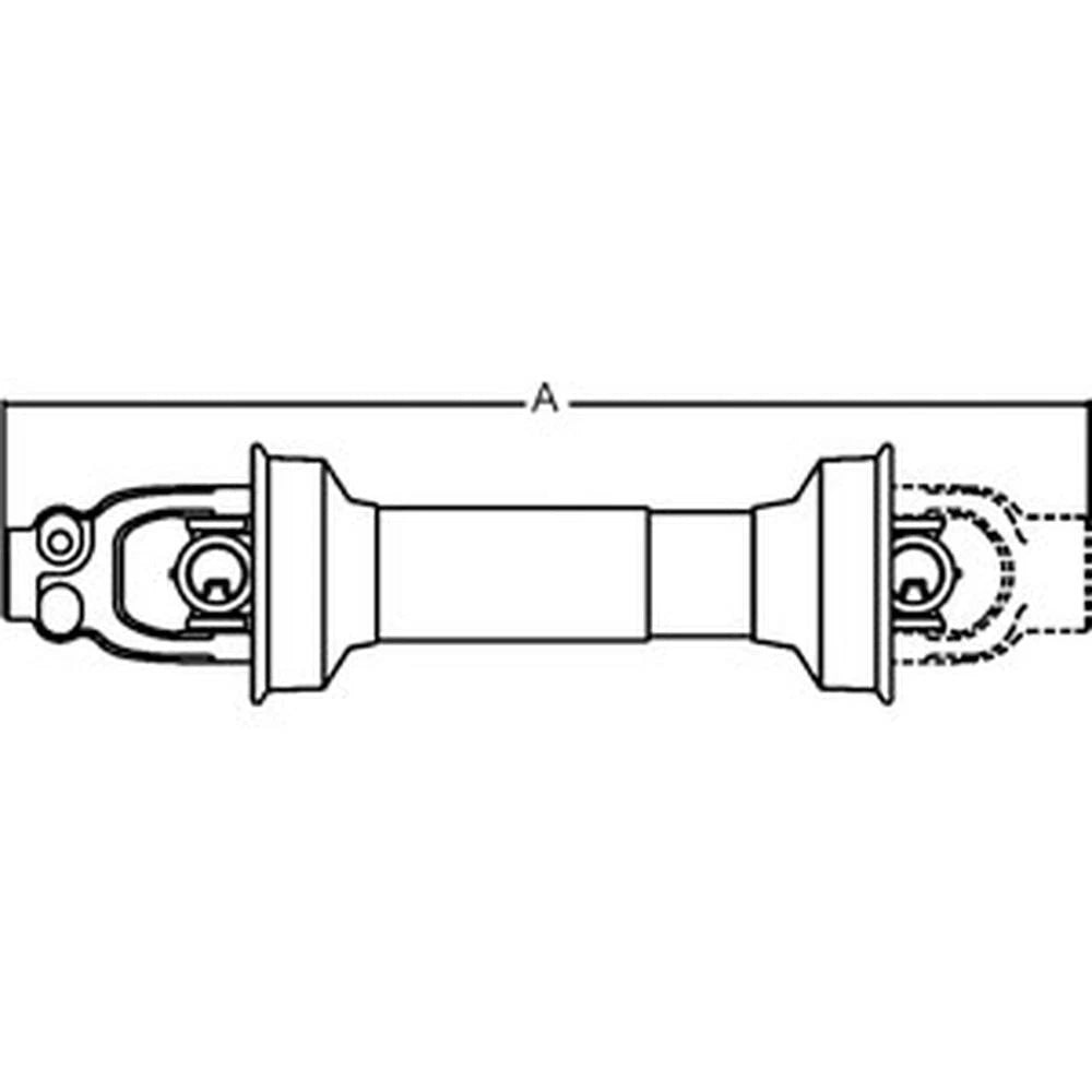 A-14003560-ai Domestic Shaft Less Implement Yoke
