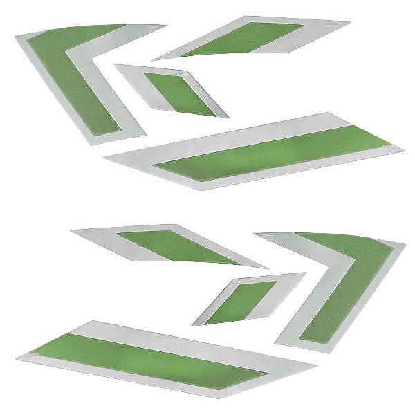 MasterCraft Boat Raised Decals 7501548 | X-Star Lime Green 2013 (8 PC)