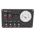 Lund Boat Gauge Switch Panel Black 6 1/2 x 4 Inch by Lund