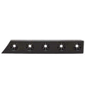 Tracker Boat Rod Holder Panel | W/ Gaskets 18 1/2 X 3 Starboard Black