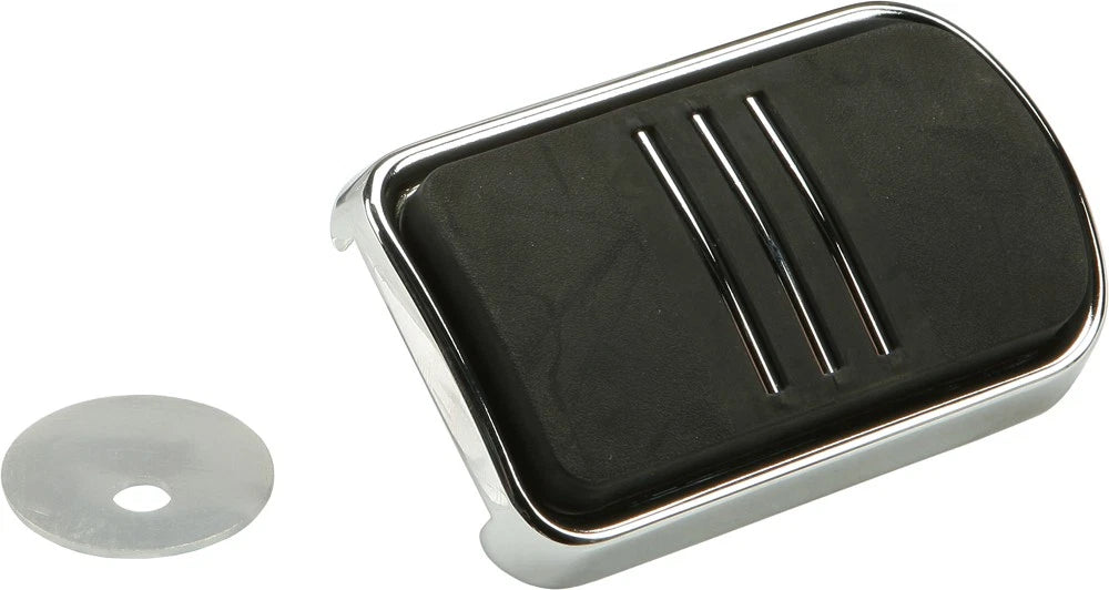 Harddrive Brake Pedal Pad Chrome For Harley-davidso<wbr/>n Flrt,