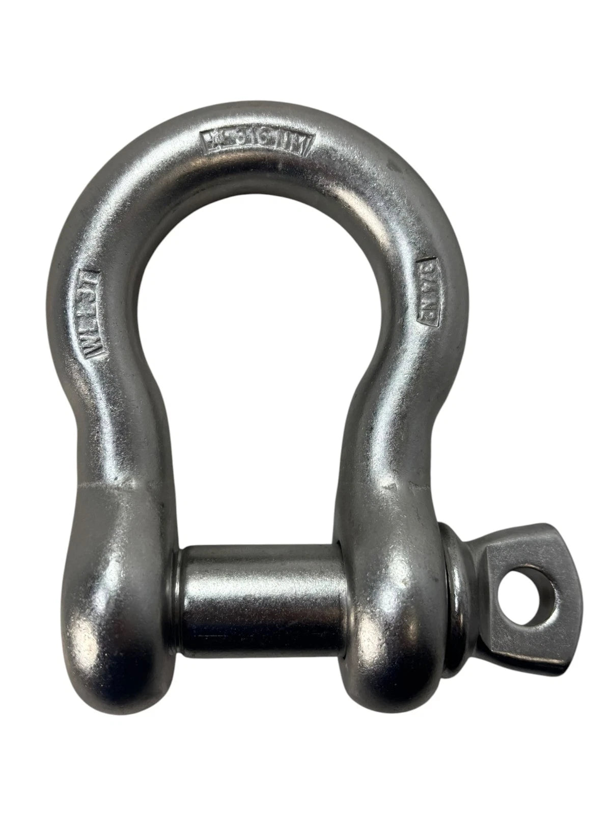 Boat Anchor Shackle, 3/4" T316 Stainless Steel 3 Ton Wll - New