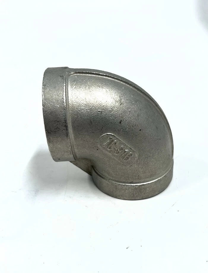 Tc-316 Elbow 1-1/4-150, Stainless Steel | Hook & Hull Co