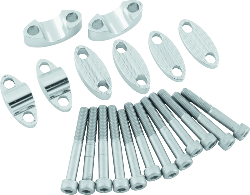 Bikemaster Aluminum Handlebar Risers 7/8 In. Fits Most Powersports