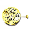 17 Jewels Gold Skeleton Adjustment Radiation Automatic 2004 Watch