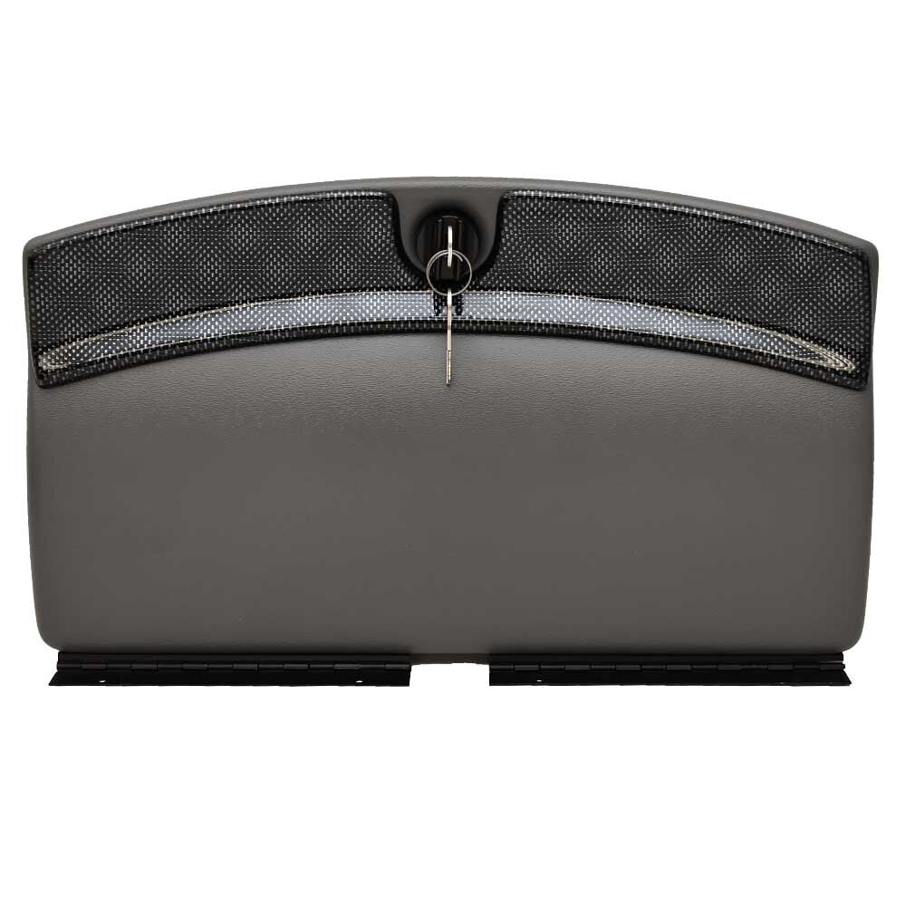 Glove Box Door Lund 2121706 Locking Gray by Lund