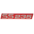 Decal MasterCraft SS 235 Red Silver by MasterCraft