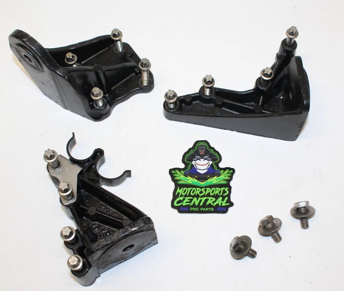 Seadoo Sea Doo 4 Tec Stroke Engine Motor Mount Mounts Set Aluminum W/