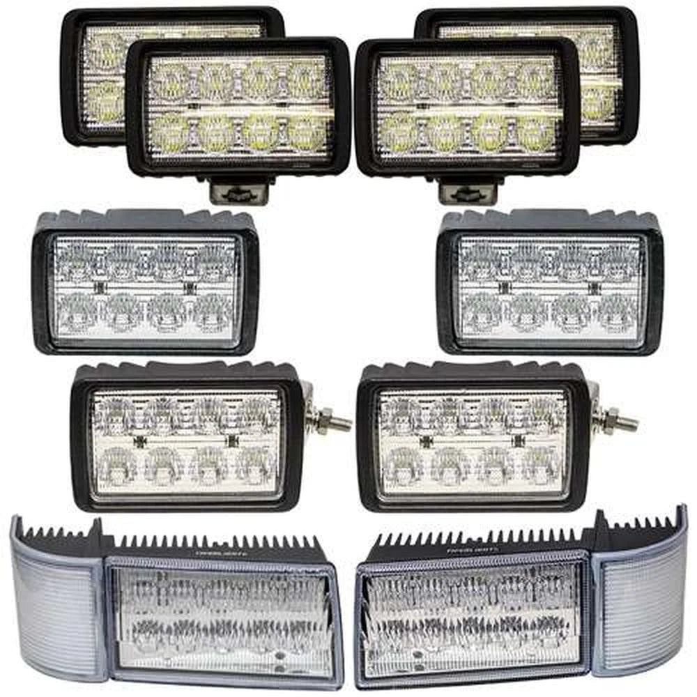 Complete Fits Case Ih Mx Series Maxxum Led Light Kit