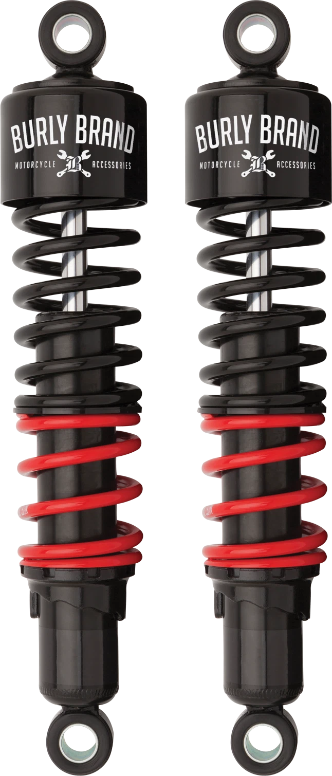 Burly Brand B28-1257 Stiletto Shocks 13" Touring Fits Harley Flhtc &