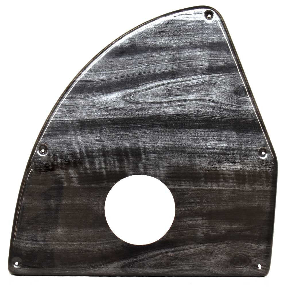 Boat Rub Rail Caps Center 4 x 1 1/2 Inch Silver Aluminum (Pair) by Boat