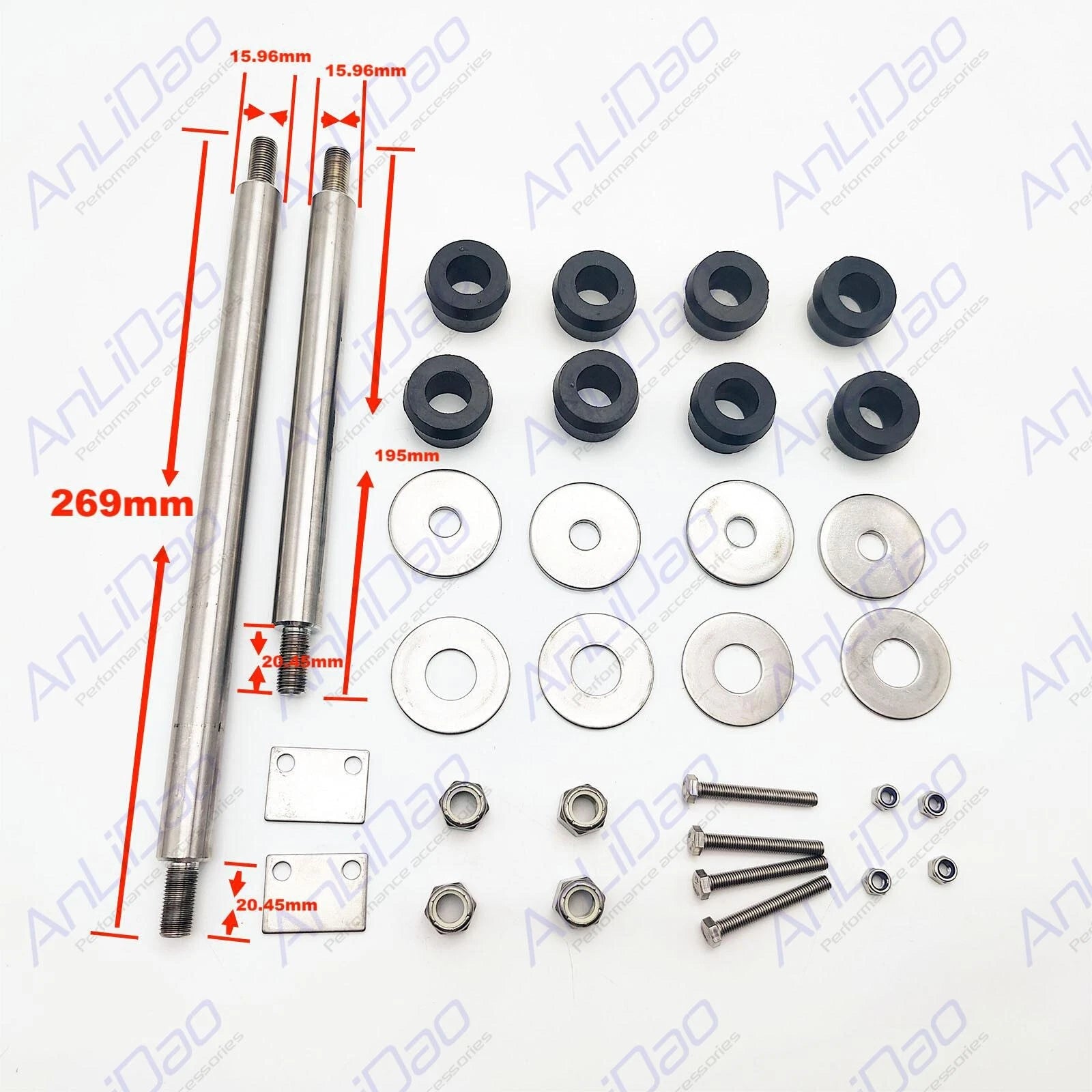 Fit Mercruiser Alpha One Gen I External Line Cylinders Hardware Kit