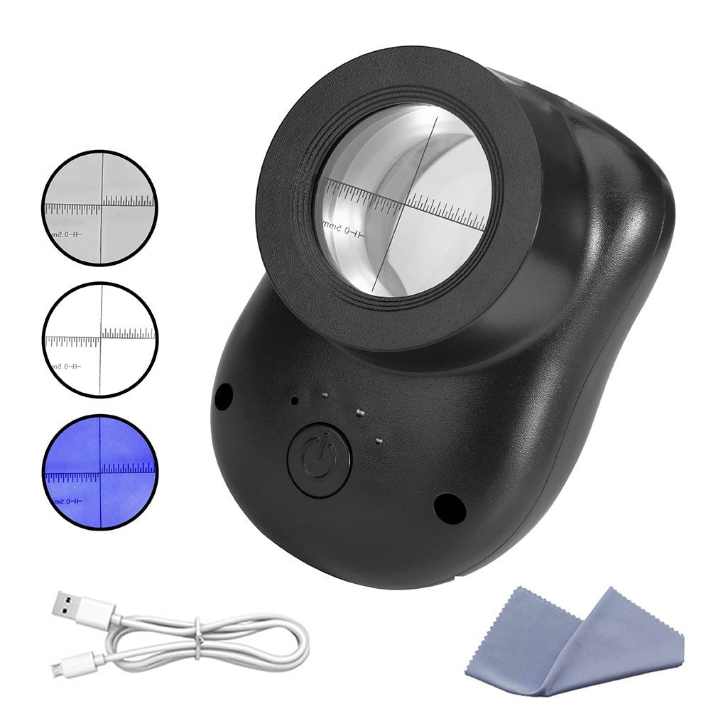 40x Magnification Dual Lens Lighting