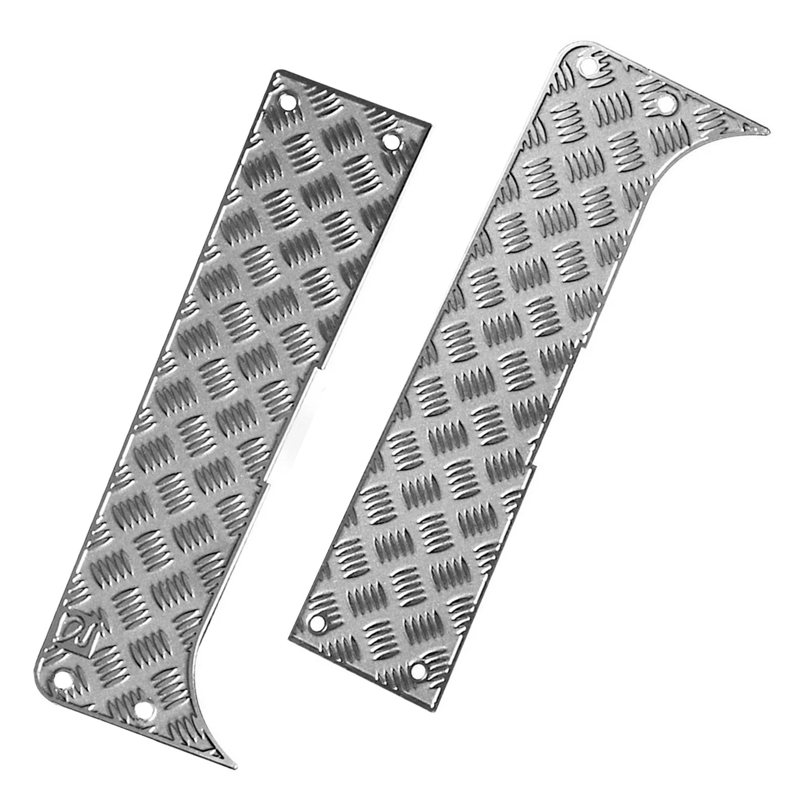 Stainless Steel Side Pedal Decorative Plate For Fms Fcx24 Wagon 1/24