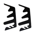 Tracker Boat Rod Holder Panels 39369 | 17 3/4 X 9 1/4 Inch Black ()