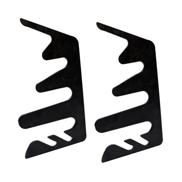 Tracker Boat Rod Holder Panels 39369 | 17 3/4 X 9 1/4 Inch Black ()
