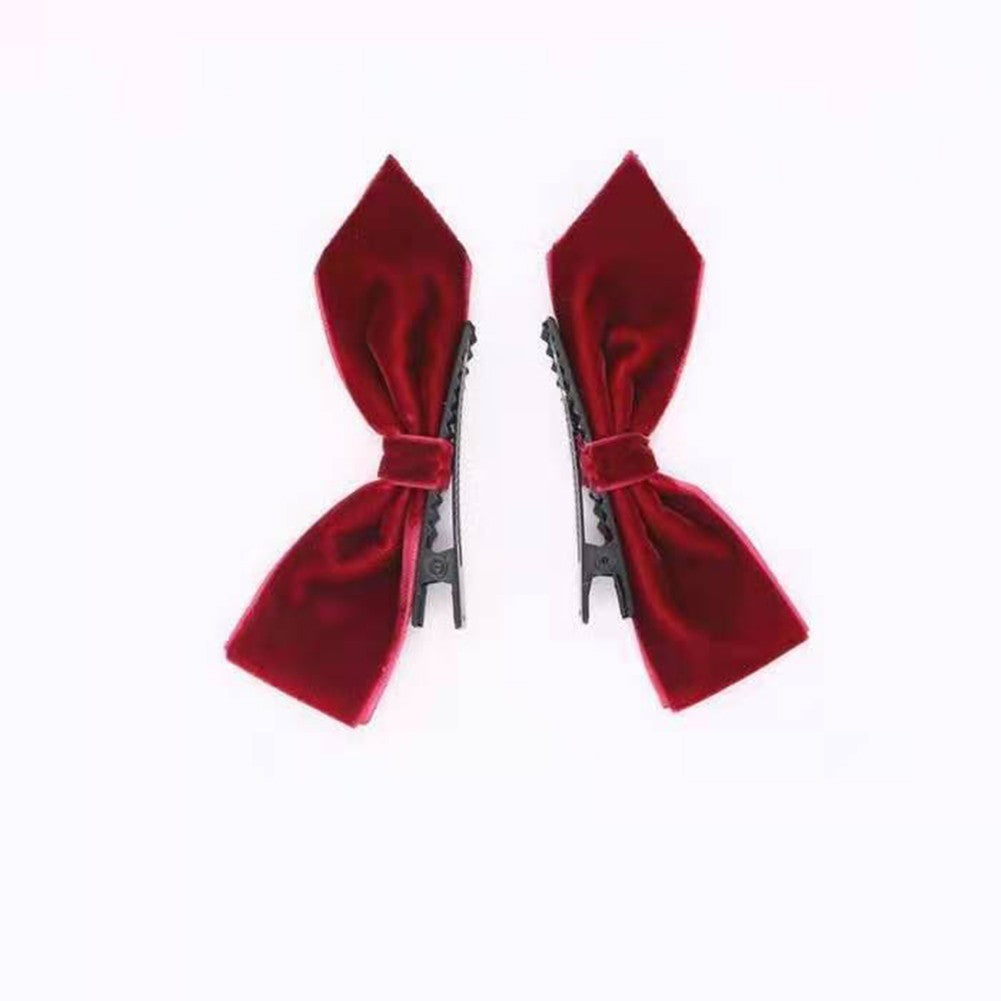 Comfortable Hair Clip Red Headband