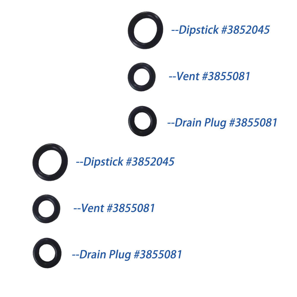 Volvo Penta Duoprop Gearlube O-Rings by Volvo Penta